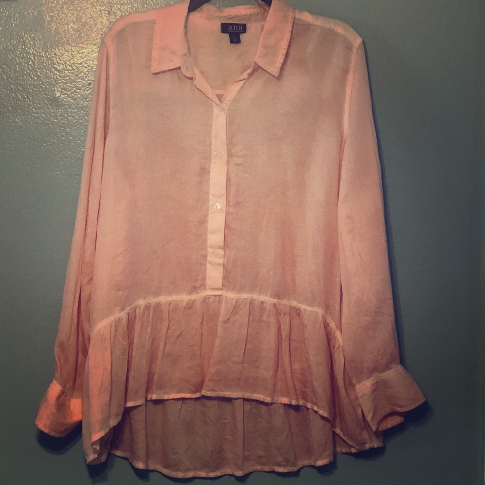A.n.a. Light weight. Great with tank/leggings.